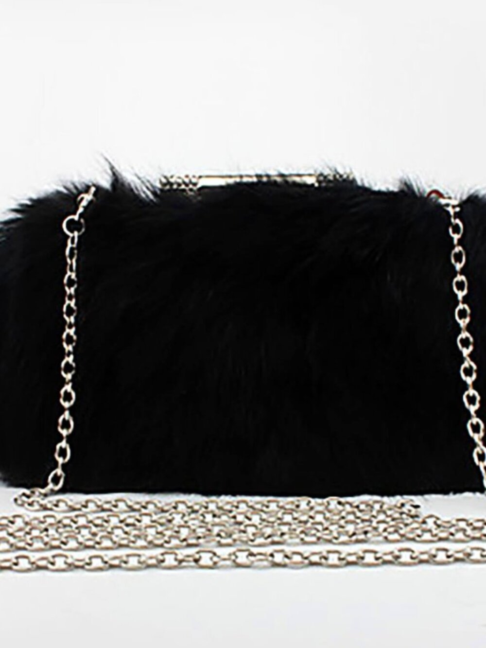 ✨ Leather Evening Fur Shoulder Bag ✨